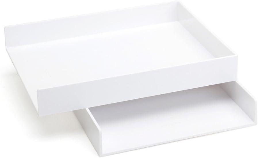 Poppin Stackable Inboxes Letter Trays
