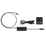 ANTOP Smartpass Amplifier Signal Booster with High Gain & Low Noise & 4G LTE Filter for Any Non-Amplified Antenna to Boost The Over-The-Air TV Signal Black (5ft USB Cable,3ft and 0.3ft Coaxial Cables