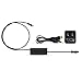 ANTOP AT-601B Smartpass Amplifier with High Gain & Low Noise & 4G LTE Filter for Any Non-Amplified Antenna to Boost The Over-The-Air TV Signal (5' USB Cable, 3' and 0.3' Coaxial Cables), Black