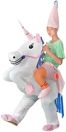 yuanyistyle Funny Adult Size Inflatable Costume Cosplay Halloween Fancy Dress (Unicorn)