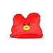 BT21 Official Merchandise by Line Friends - TATA Character Hooded Throw Blanket for Indoor/Outdoor, Red