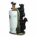 Rivers Edge Products Rivers Edge Products Paper Towel Holder for Small and Regular Rolls - Decorative Poly Resin, Wood Kitchen Decor - Novelty Napkin Roll Stand for Counter - Gift-Ready Animal