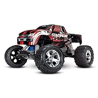 Traxxas Stampede 1/10 2WD Monster Truck with TQ 2.4GHz Radio, Red, 1:10 Scale