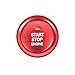 Thor-Ind Car Engine Start Stop Push Button Cover Trim and Surrounding Decorative Ring for 2 3 6 CX-3 CX-4 CX-5 CX-9 MX-5 Ignition Starter Switch Knob Decoration Sticker (Engine Button Trim -Red)