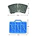 Yunko AK47 Bullet and Gun Shape Cake Pan Candy Mold Ice Tray Set