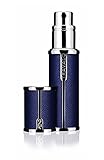 Travalo Milano Luxurious Portable Refillable Fragrance Atomizer, Blue