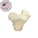 White Knuckle Dog Bones (10 Pack) - Bulk Healthy Dog Dental Treats & Natural Chews, Made in The USA, American Made