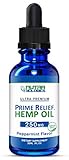 Prime Relief Hemp Oil (Peppermint, 250 MG) â€¢ Pain Relief â€¢ Anxiety and Stress Relief â€¢ Full Spectrum Natural Drops â€¢ Rich in Omega 3 and Omega 6 Fatty Acids â€¢ Anti-Inflammatory
