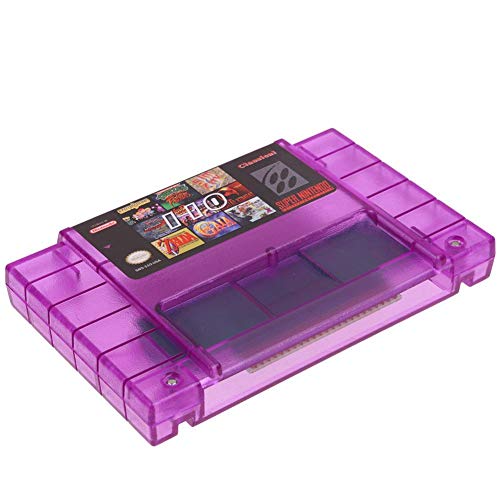 FidgetKute Super 110 in 1 Game Cartridge for SNES 16-Bit Multicart NTSC SNES Super Nintendo