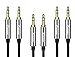 AUX Cable [3-Pack 4ft/1.2M - 24K Gold Plated, Hi-Fi Sound Quality] Cellularize 3.5mm Audio Cable / Auxiliary Cable / Aux Cord for Car Stereos, Beats Series, Sony Series, iPod, iPhone