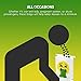 Juvale 50-Pack Vomiting Emoji Print Barf Bags - Disposable Vomit Bags for Travel Motion Sickness, Pregnancy, Illness for Children and Adults (White, 6x2.7x10 in)