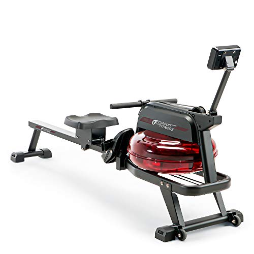 CIRCUIT FITNESS Water Rowing Machine 300 lb. Max. Capacity AMZ-167RW
