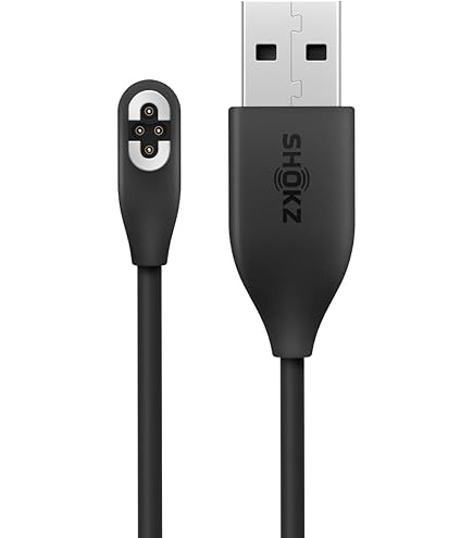 SHOKZ open run pro 本体とUSBケーブル Amazon.com: SHOKZ Magnetic Charger Cord Compatible OpenRun Pro