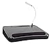 Sofia + Sam Lap Desk with USB Light and Tablet Slot – Memory Foam Cushion – Supports Laptops Up to 17 Inches – Black – Bed Tray – Home Officethumb 4