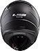 LS2 Helmets Full Face Rapid Street Helmet (Matte Black - X-Large)