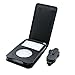 Jing-Rise Black iPod Classic Case PU Leather Case for iPod Classic 80GB 120GB and iPod Classic third generation 160GB launched in Sept 2009 with movable belt clip
