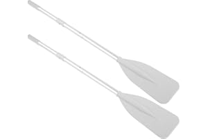 Oars for Row Boat,Boat Oars Ars Paddle,Boat Oars with 2Pcs Rod Set High Toughness Inflatable Boat Dinghy Canoe Water Marine S
