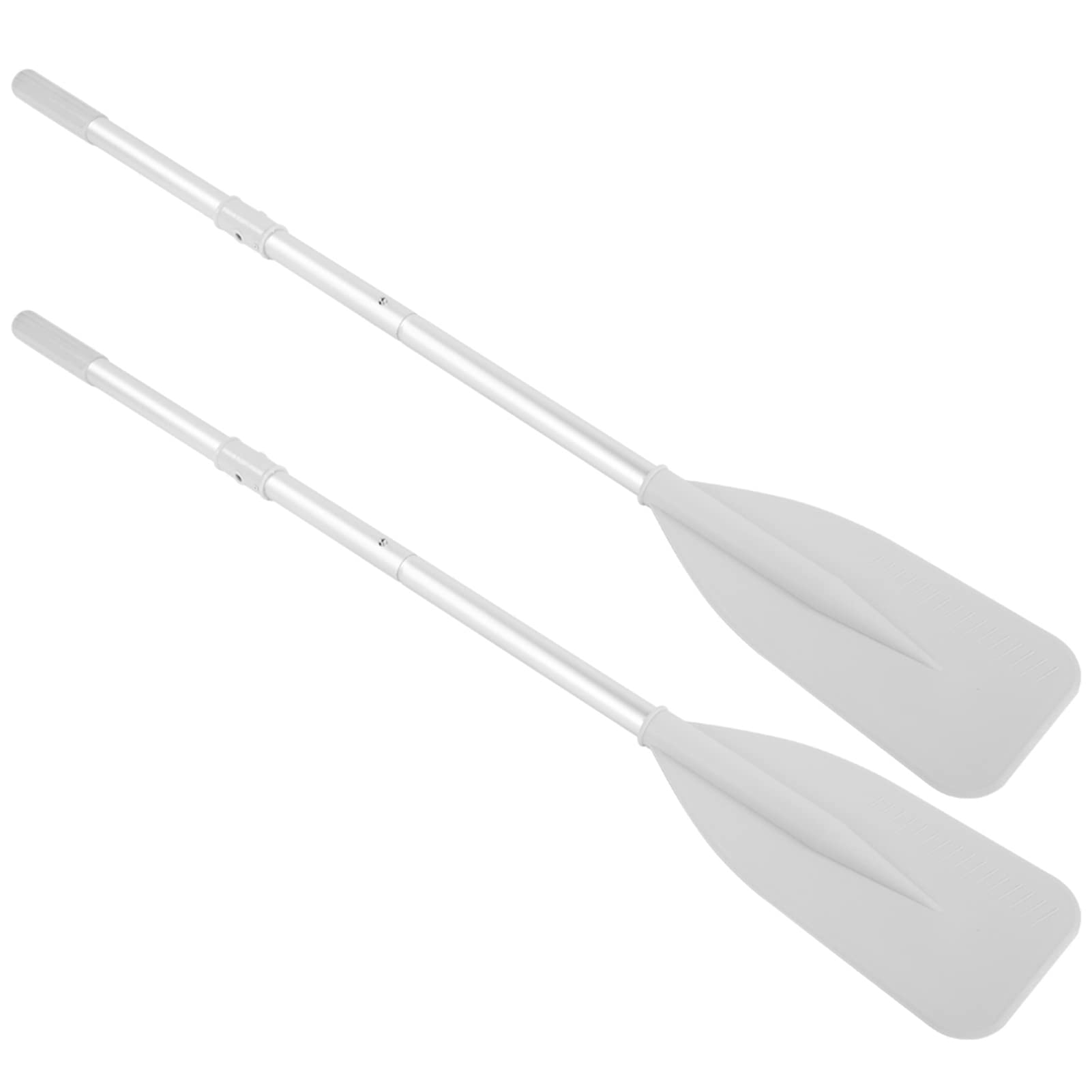 Dinghy Paddle Inflatable Boat Oars 2pcs Dinghy Canoe Water Marine Sports Aluminium Alloy Oars Inflatable Boat Paddle Kayak Paddle (2xBlade+2xRod)
