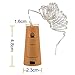 8 Pack 20 LED Wine Bottle Cork Lights, Fairy Mini String Lights Copper Wire, Battery Operated Starry Lights for DIY, Christmas, Halloween, Wedding, Party, Indoor&Outdoor (8 Pack, Warm White)