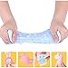 Satisfaction1 Blue Slime Birthday Fluffy Putty,Charms Cotton Candy Cake Scented Non-Sticky ,DIY Stuff Stress Relief Toys 5oz for Girls and Boys Gift(4pcs Squishy Toys Include）