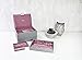 Stackers Dove Gray and Rose Classic Lidded Jewelry Box