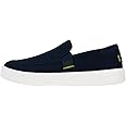 Hey Dude Sunapee M Canvas Navy/White Size M11 | Men's Shoes | Men's Slip On Sneakers | Comfortable & Light-Weight
