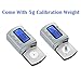 Neoteck Turntable Stylus Force Scale Gauge with Blue Backlight Display (Silver)