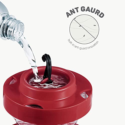 SEWANTA Hummingbird Feeder 16 oz [Set of 2] Plastic Hummingbird Feeders