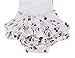 Dalary Baby Girl Cherry Pattern Bathing Suits Outfits Rompers with Headband (0-1 Years,White)