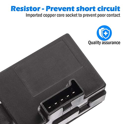 PartsSquare Blower Motor Resistor YH1825 Compatible with Ford Fusion,Mercury Milan 2006-2011 Fan Resistor Replacement for Lincoln MKZ 07-12 Replacement for Lincoln Zephyr 2006 Blower Resistor 4P1589