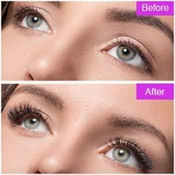 IVAZA Pairs 3D Mink Eyelashes Fuax Natural False Eyelashes Fluffy Fake Eyelashes Dramatic Look Eyelashes Extension Makeup Long Handmade Soft Thick Lashes Resuable Black