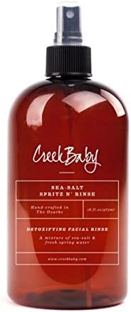 CreekBaby - Sea Salt Spritz N'Rinse - Detoxifies Skin and Flushes Out Impurities - Helps Fight Acne - 16 fl oz.