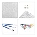 Cat Paint by Numbers Kit for Kids & Adults Beginner, Paint by Number Canvas Painting by Numbers, Kids Adults Paint by Number Kits o Canvas Without Frame, Color Cat 16x20inch