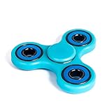 LPVLUX Spinner Fidget Toys Helps Focusing Anti-Anxiety 360 - original EDC toys for Kids & Adults - Relieves your ADHD, anxiety, material expensive PoM and boredom Ceramic Cube Bearing (Light Blue)