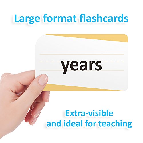 Sight Words Flashcards for Reading Readiness - Choose from 5 Grade Levels, 100 Words Each! by Pint-Size Scholars (Kindergarten)