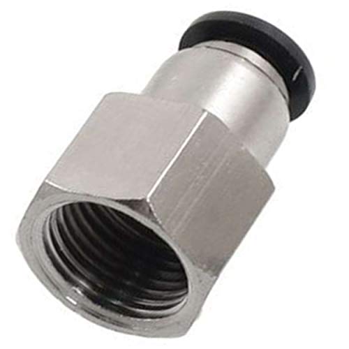 Utah Pneumatic Push To Connect Air Fittings 1/4" Od 1/8" Npt Female