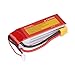 FLOUREON 2Packs 3S 11.1V 2200mAh 25C Lipo Battery Pack with XT60 for RC Evader BX Car RC Truck RC Truggy RC Airplane UAV Drone FPV (XT60 Plug)