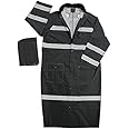 Galeton Men's Standard Raincoat, Black, Large