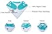 Triple Layer More Absorbent Baby Bandana Drool Bibs. 8 PK Bib for Boys and Girls. Super Absorbent, Soft and Hypoallergenic. 100% Organic Cotton. Newborn Gift Set for Baby Shower and Baby Registry.