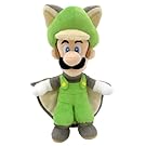 Super Mario Plush Series Plush Doll: 10-Inch Squirrel / Musasabi Luigi