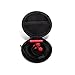LilGadgets Kids Earbuds Wired for School, Safe & Comfortable, Volume Limited, Wired in Kid Ear Buds with an in-Line Microphone, Travel Case, and Splitter for Multiple Kids, Red.
