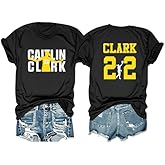Basketball Clark Tshirt 22 Shirt Basketball Mom Tee Shirt The Logo 22 Women's Basketball Lover T-Shirt