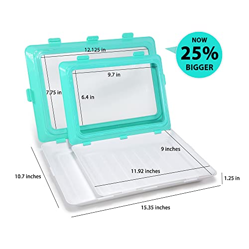 Skinny Stacks XL 2022 Version 2 Pack Large Stacking Food Storage