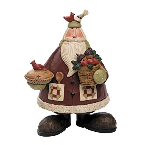 Foreside FFGH04750 Williraye Studios Natural Baker Santa Home Décor Home & Kitchen