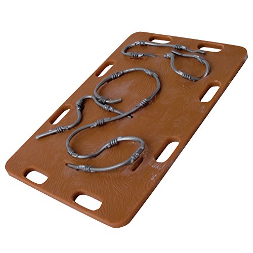 Wooden Board with Barbed Wire for WWE Wrestling Action Figures