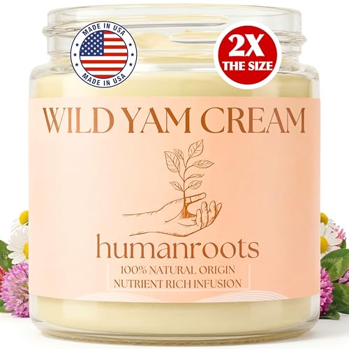 Wild Yam Cream - Menopause and PMS Support for Women, 4 oz , O... 41VspiI+C6L