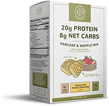 Keto, High Protein and Low Carb Pancake and Waffle Mix