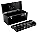 Excel TB140-Black 20-Inch Portable Steel Tool Box, Black