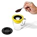 Pour Over Coffee Maker | Built-in Stainless Steel Dripper with Coffee Cup | Temperature Resistant Borosilicate Glass | Reusable Paperless Filter | Ideal for Travel | BPA Free & FDA Approved