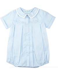 Feltman Brothers Baby Boys Blue Train Bubble Outfit (6M)